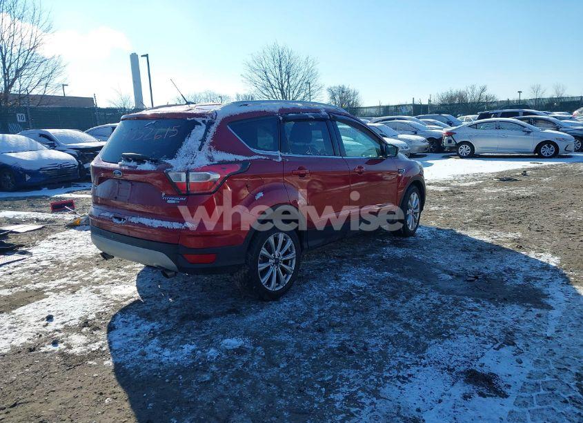 Photo 4 of 2017 Ford Escape TITANIUM (VIN 1FMCU9J97HUA18238)