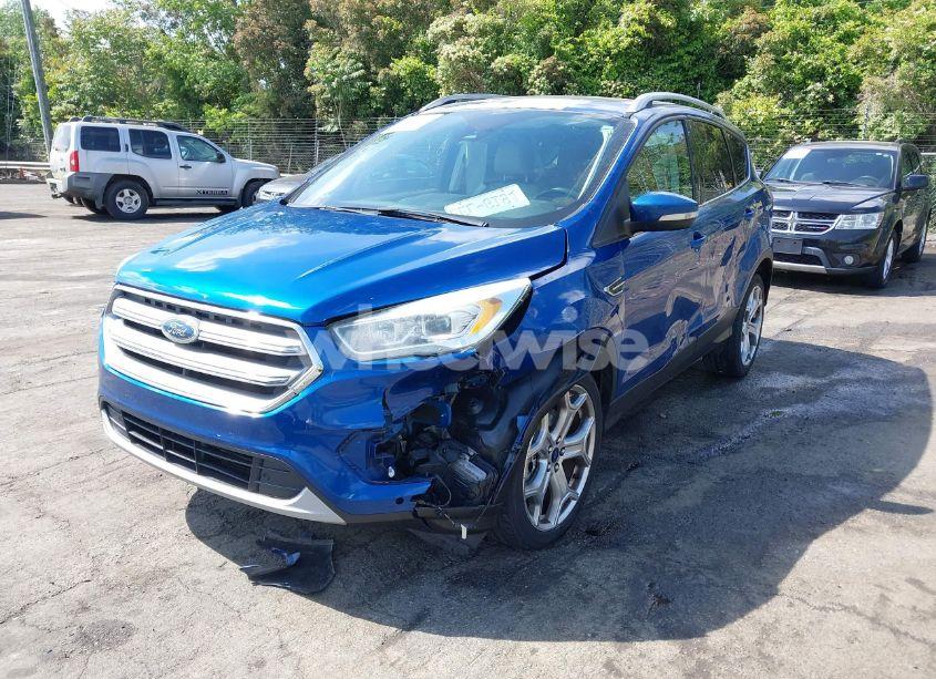 Photo 2 of 2017 Ford Escape TITANIUM (VIN 1FMCU9J97HUA57671)