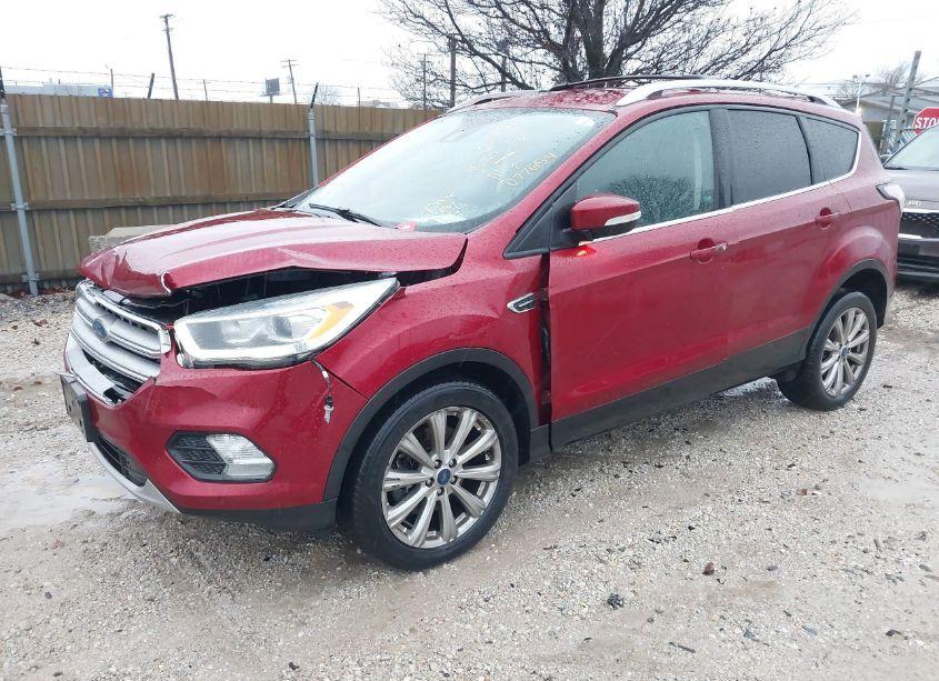 Photo 2 of 2017 Ford Escape TITANIUM (VIN 1FMCU9J97HUD77654)