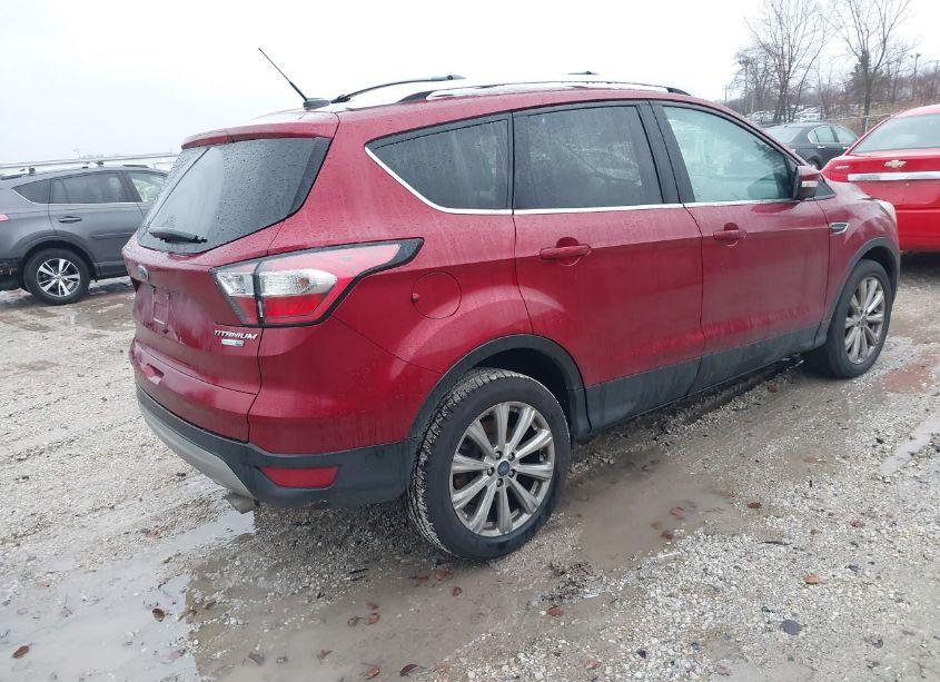 Photo 4 of 2017 Ford Escape TITANIUM (VIN 1FMCU9J97HUD77654)
