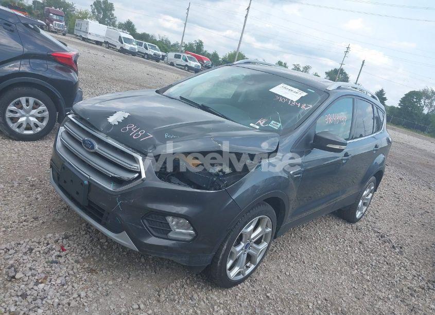 Photo 2 of 2017 Ford Escape TITANIUM (VIN 1FMCU9J97HUE87541)