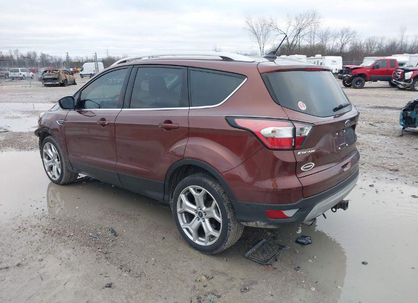 Photo 3 of 2018 Ford Escape TITANIUM (VIN 1FMCU9J97JUA85556)