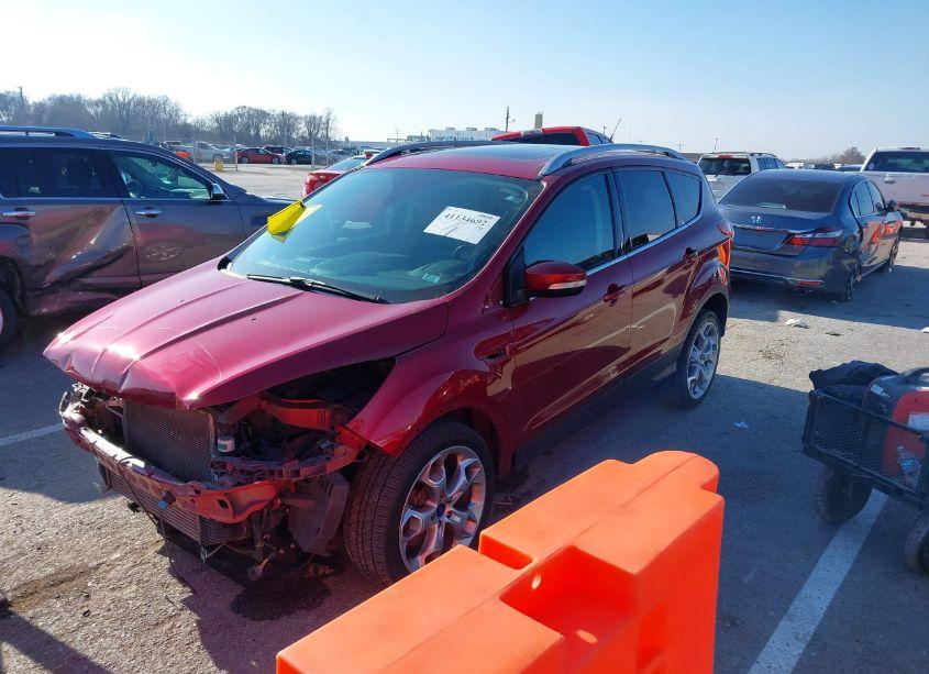 Photo 2 of 2015 Ford Escape TITANIUM (VIN 1FMCU9J98FUB90078)