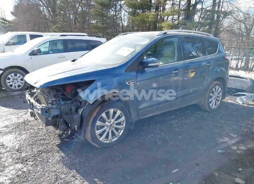 Photo 2 of 2018 Ford Escape TITANIUM (VIN 1FMCU9J98JUB54058)