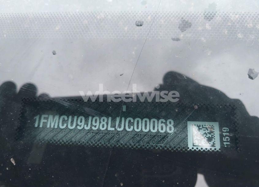 Photo 9 of 2020 Ford Escape TITANIUM (VIN 1FMCU9J98LUC00068)