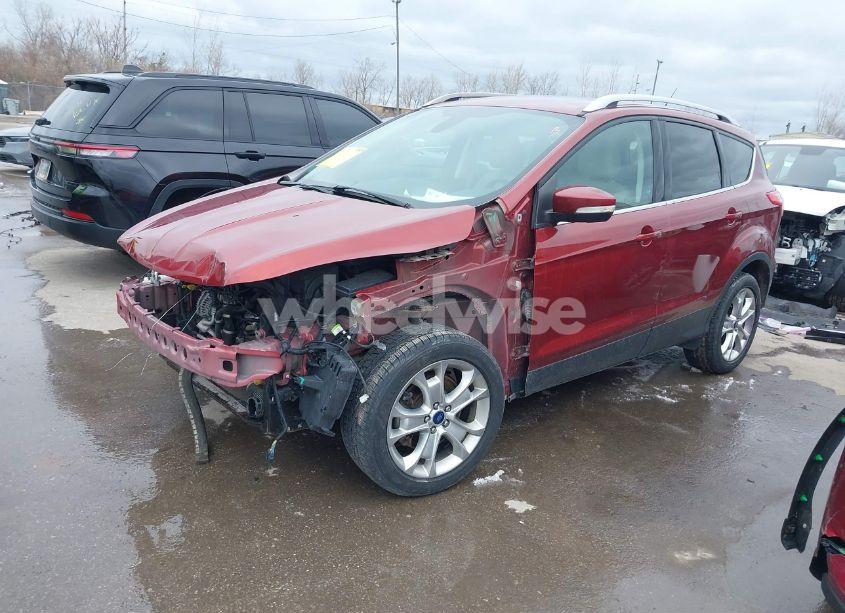 Photo 2 of 2015 Ford Escape TITANIUM (VIN 1FMCU9J99FUB46896)