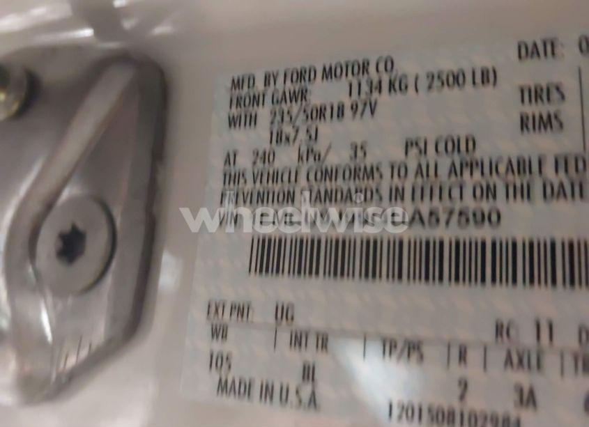 Photo 9 of 2016 Ford Escape TITANIUM (VIN 1FMCU9J99GUA57590)