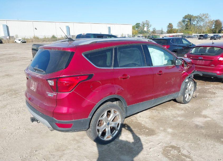 Photo 4 of 2019 Ford Escape TITANIUM (VIN 1FMCU9J99KUA69859)