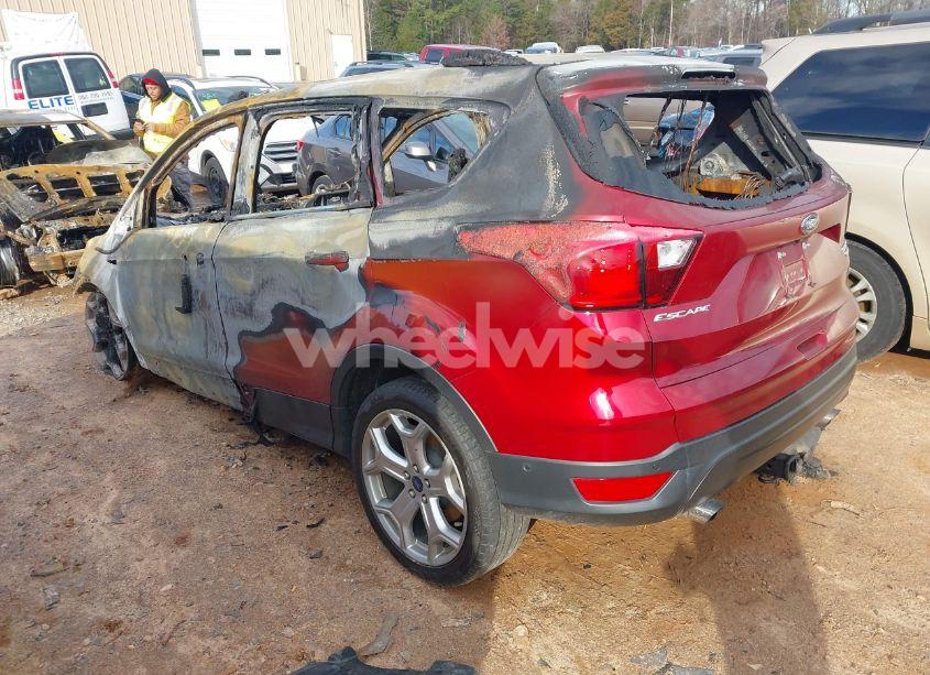 Photo 3 of 2019 Ford Escape TITANIUM (VIN 1FMCU9J99KUA72809)