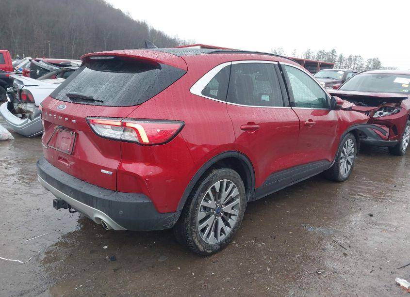 Photo 4 of 2020 Ford Escape TITANIUM (VIN 1FMCU9J99LUC15985)