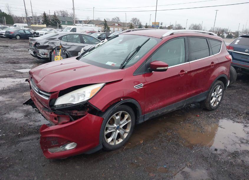 Photo 2 of 2014 Ford Escape TITANIUM (VIN 1FMCU9J9XEUA87694)