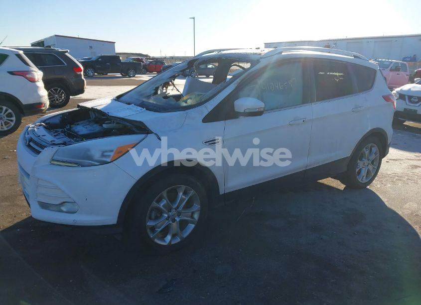 Photo 2 of 2014 Ford Escape TITANIUM (VIN 1FMCU9J9XEUE49992)