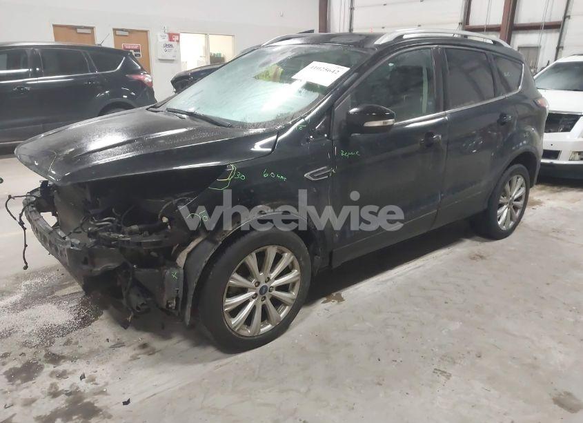 Photo 2 of 2017 Ford Escape TITANIUM (VIN 1FMCU9J9XHUB51401)