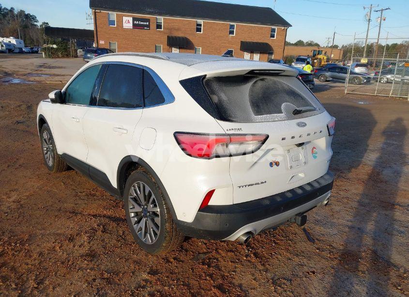 Photo 3 of 2020 Ford Escape TITANIUM (VIN 1FMCU9J9XLUA05881)