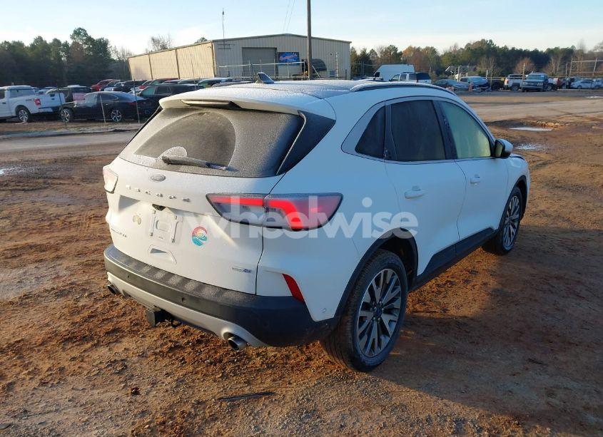 Photo 4 of 2020 Ford Escape TITANIUM (VIN 1FMCU9J9XLUA05881)