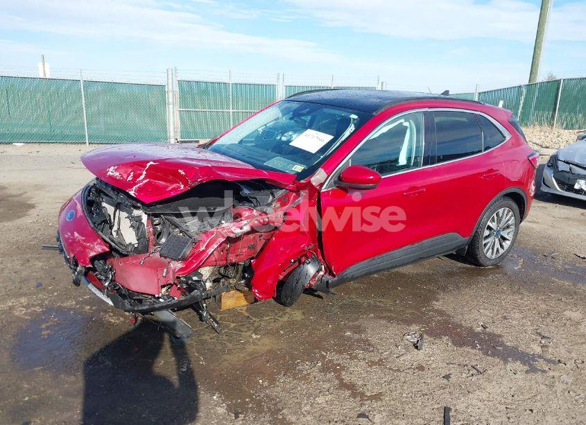 Photo 2 of 2021 Ford Escape TITANIUM (VIN 1FMCU9J9XMUA70800)