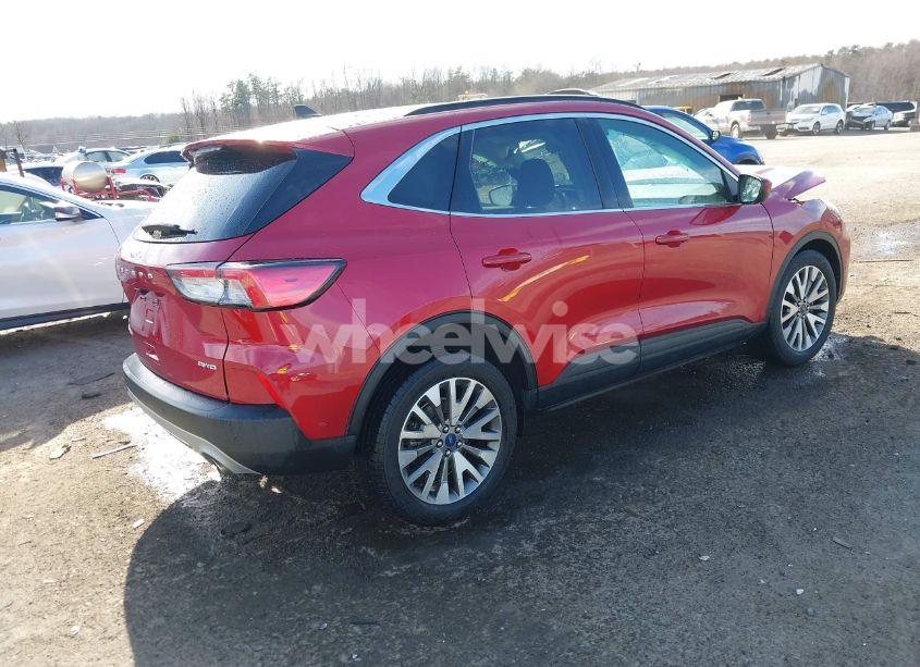 Photo 4 of 2021 Ford Escape TITANIUM (VIN 1FMCU9J9XMUA70800)