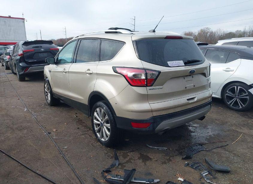 Photo 3 of 2017 Ford Escape TITANIUM (VIN 1FMCU9JD1HUB65188)