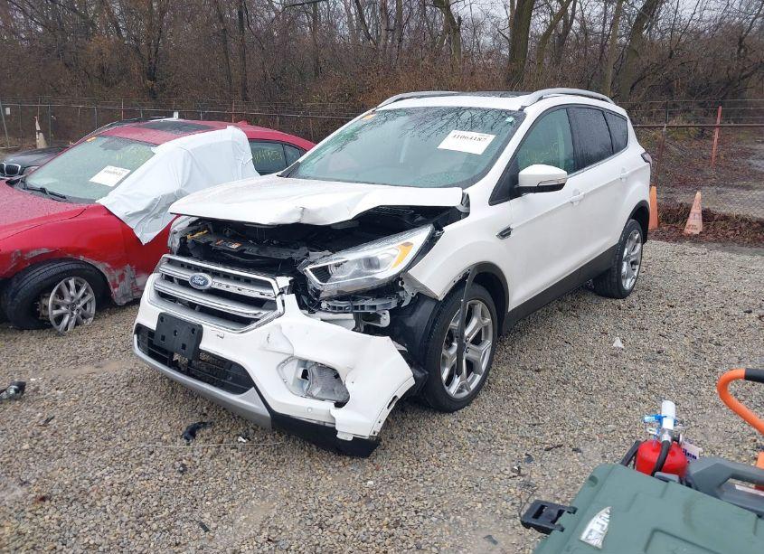 Photo 2 of 2017 Ford Escape TITANIUM (VIN 1FMCU9JD1HUD07944)