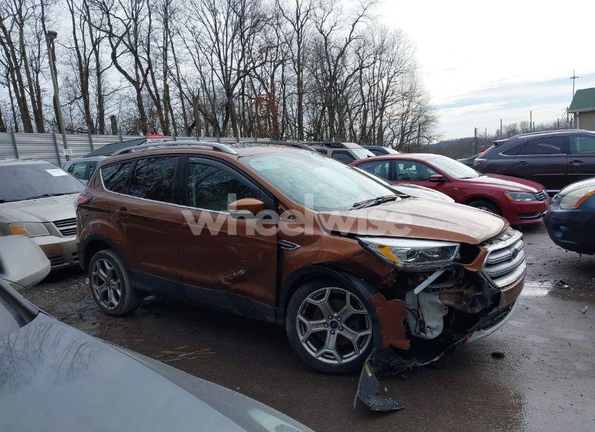Photo 14 of 2017 Ford Escape TITANIUM (VIN 1FMCU9JD2HUA00136)