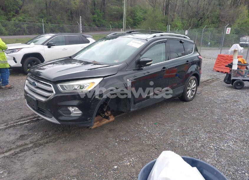 Photo 2 of 2017 Ford Escape TITANIUM (VIN 1FMCU9JD2HUC83508)