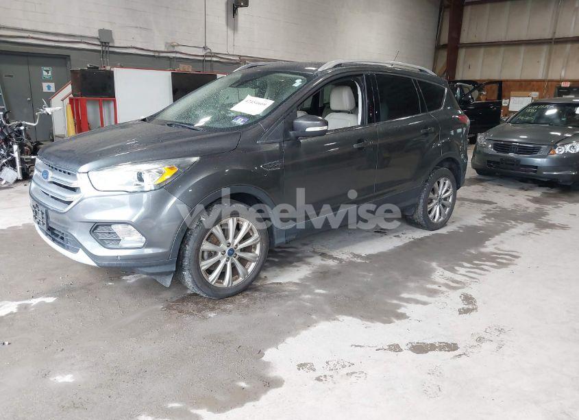 Photo 2 of 2017 Ford Escape TITANIUM (VIN 1FMCU9JD4HUB07866)