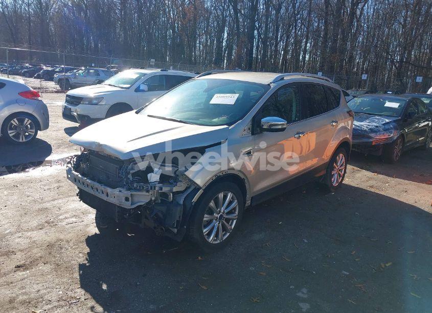 Photo 2 of 2017 Ford Escape TITANIUM (VIN 1FMCU9JD4HUC46136)