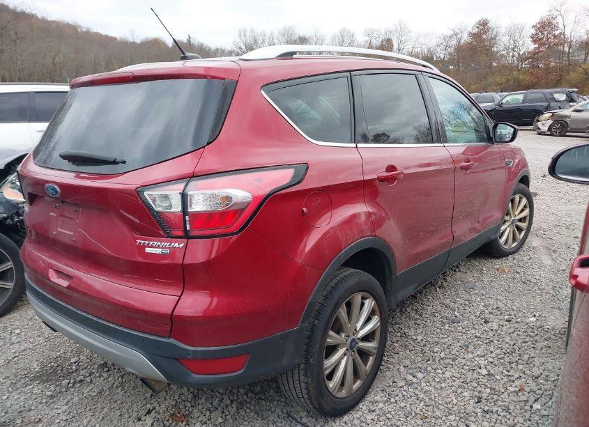 Photo 4 of 2017 Ford Escape TITANIUM (VIN 1FMCU9JD5HUE67793)