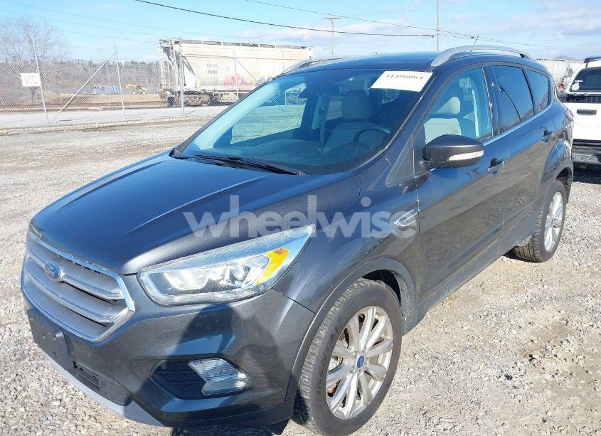 Photo 2 of 2017 Ford Escape TITANIUM (VIN 1FMCU9JD6HUA78340)
