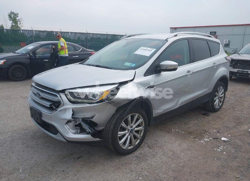 Photo 2 of 2017 Ford Escape TITANIUM (VIN 1FMCU9JD7HUB87034)