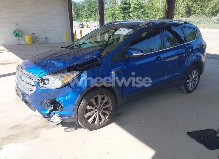Photo 2 of 2017 Ford Escape TITANIUM (VIN 1FMCU9JD7HUC51931)