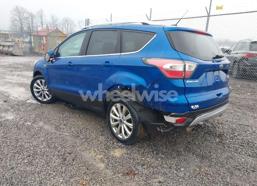 Photo 3 of 2017 Ford Escape TITANIUM (VIN 1FMCU9JD8HUB14044)