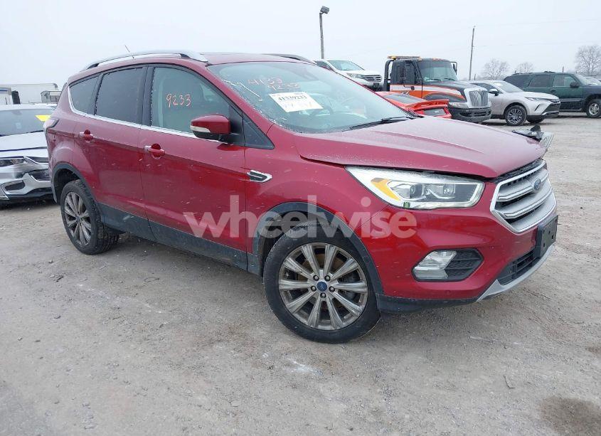 2017 Ford Escape TITANIUM (VIN 1FMCU9JD8HUB51045) main photo
