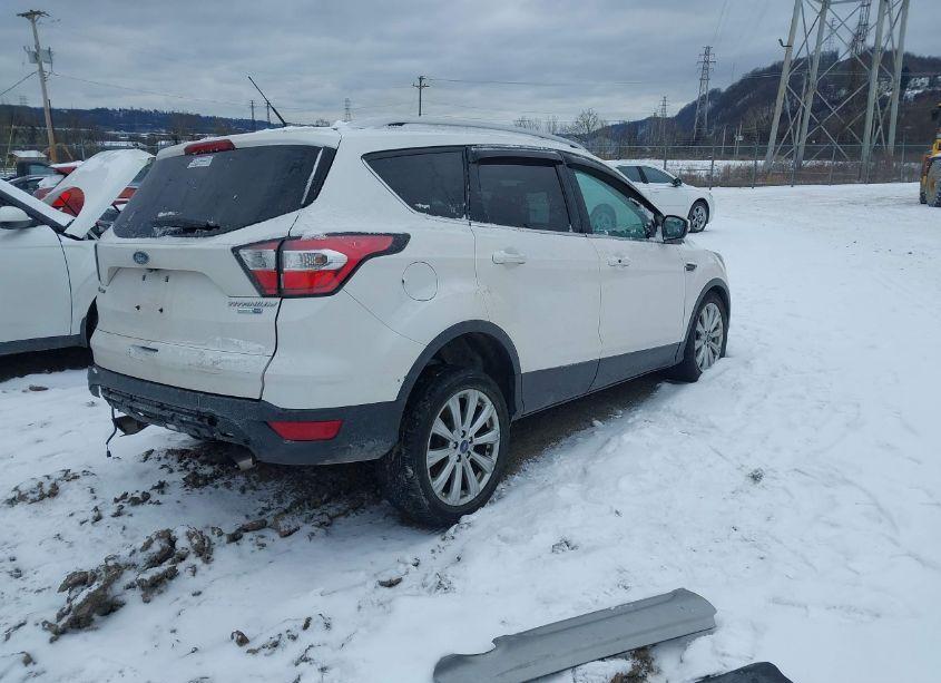 Photo 4 of 2017 Ford Escape TITANIUM (VIN 1FMCU9JD8HUE04011)