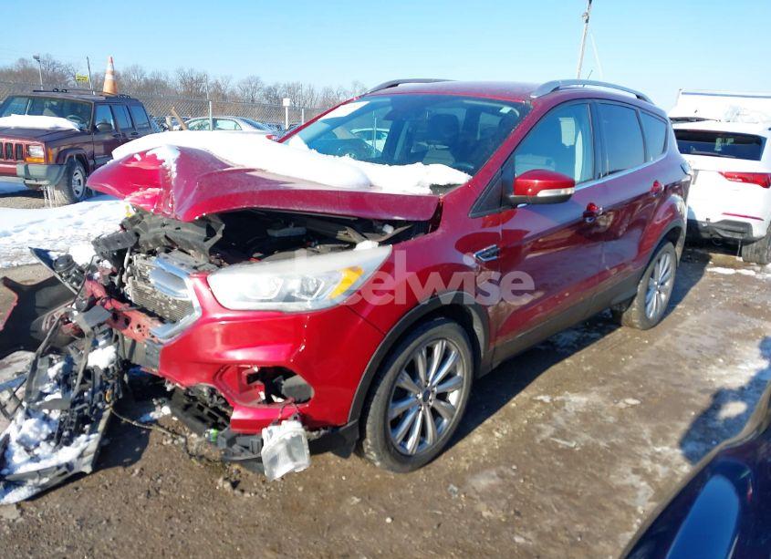 Photo 2 of 2017 Ford Escape TITANIUM (VIN 1FMCU9JD9HUD03074)