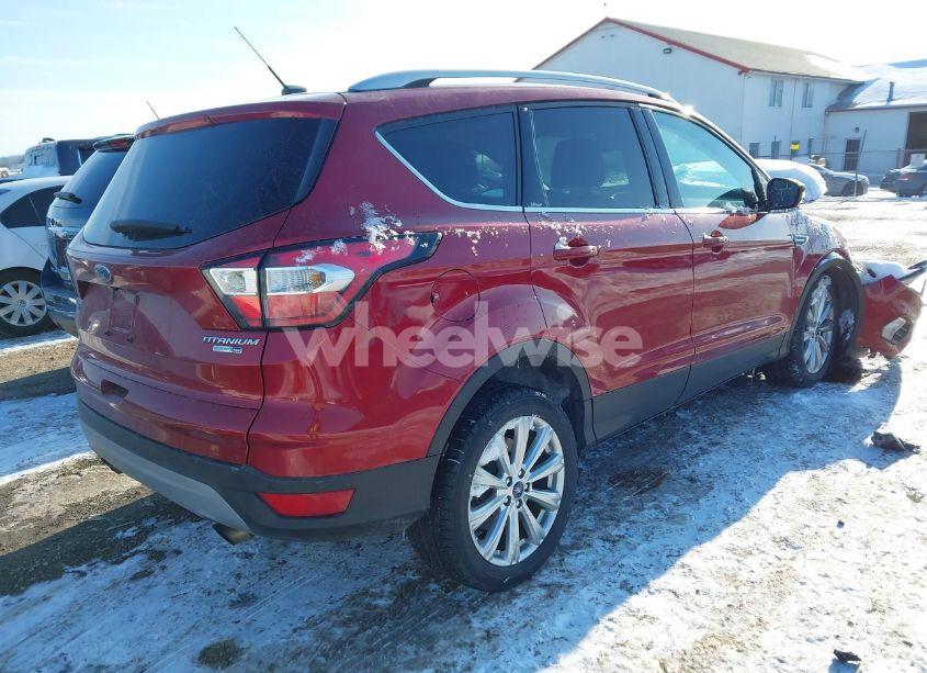 Photo 4 of 2017 Ford Escape TITANIUM (VIN 1FMCU9JD9HUD03074)
