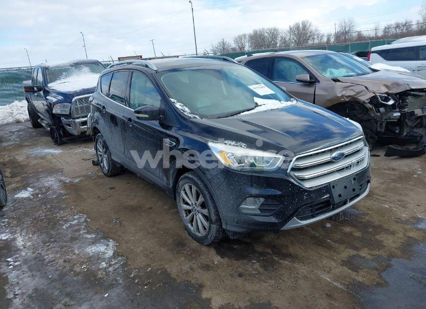 2017 Ford Escape TITANIUM (VIN 1FMCU9JD9HUE03417) main photo