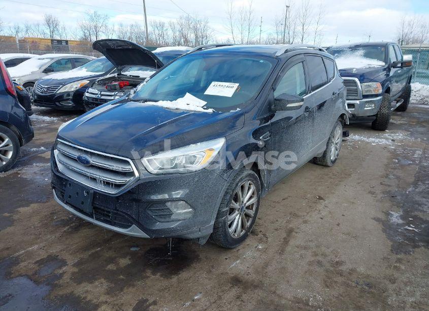 Photo 2 of 2017 Ford Escape TITANIUM (VIN 1FMCU9JD9HUE03417)