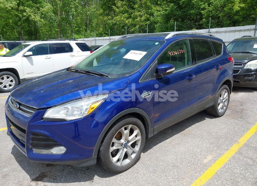 Photo 2 of 2014 Ford Escape TITANIUM (VIN 1FMCU9JX4EUA04520)