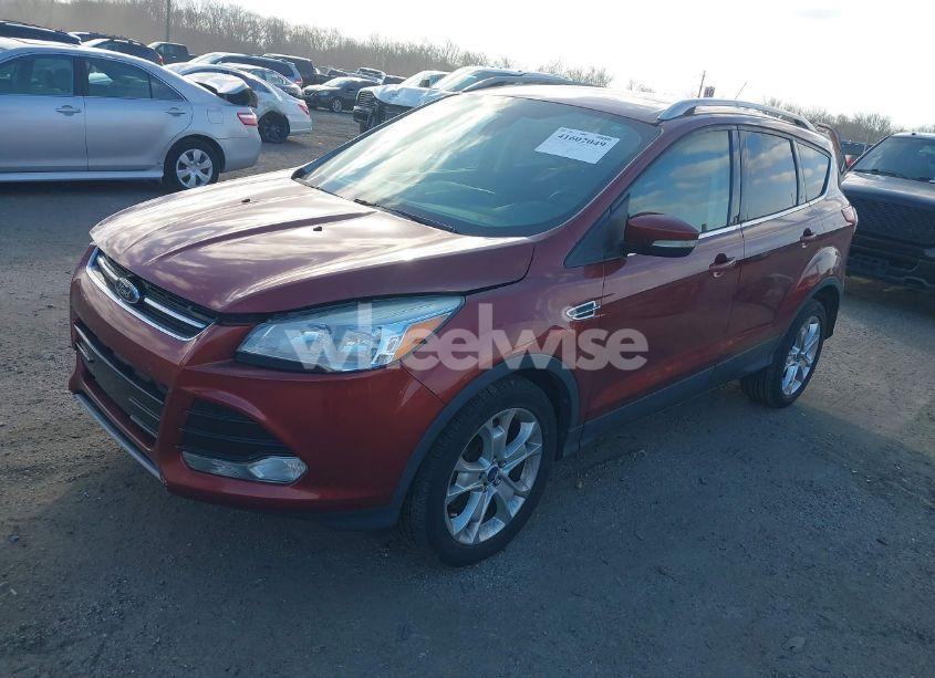 Photo 2 of 2014 Ford Escape TITANIUM (VIN 1FMCU9JX8EUB05561)