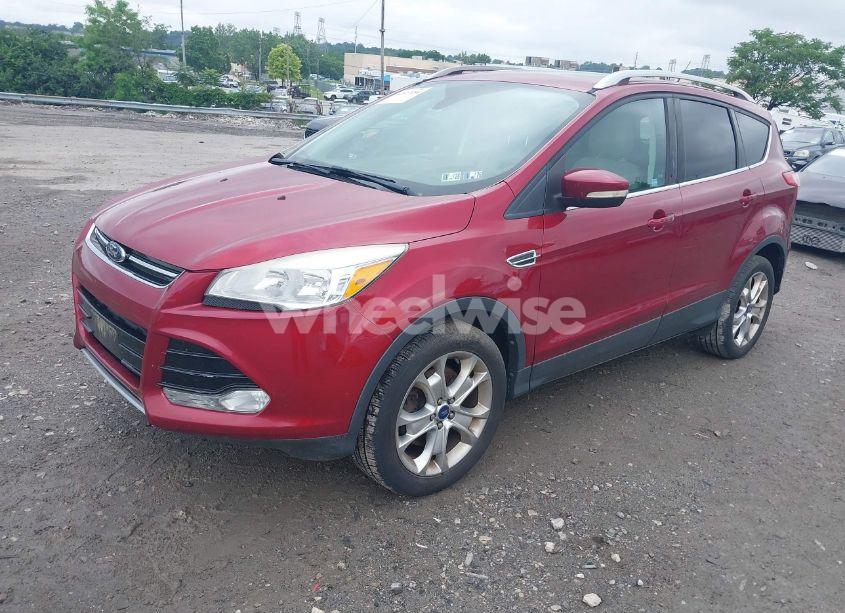 Photo 2 of 2014 Ford Escape TITANIUM (VIN 1FMCU9JX8EUD26738)
