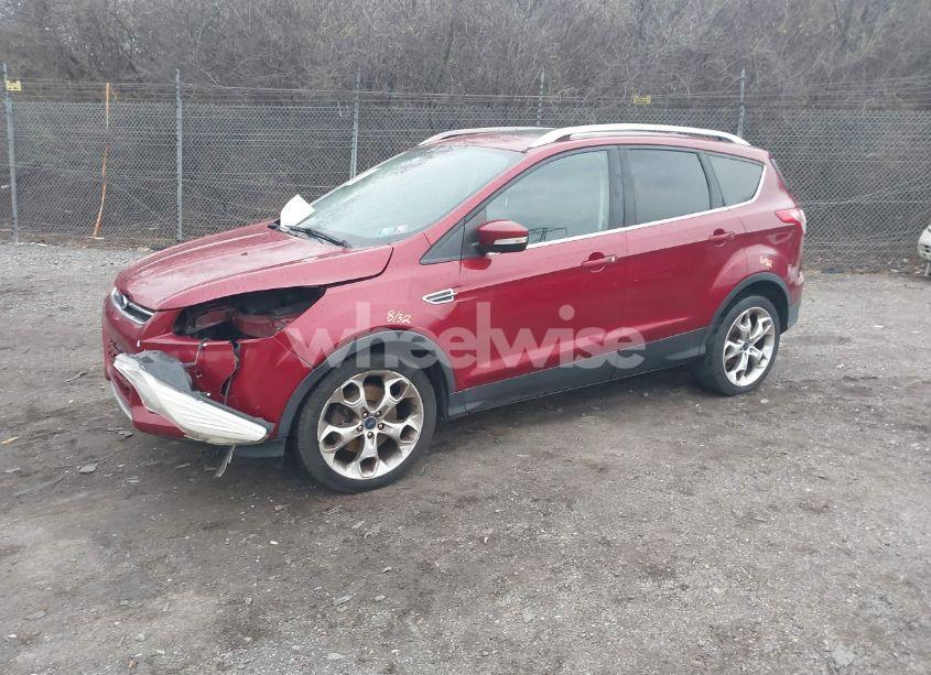 Photo 2 of 2015 Ford Escape TITANIUM (VIN 1FMCU9JX9FUA34839)