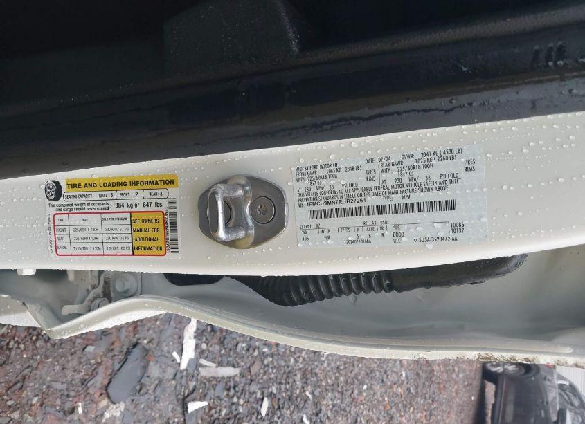 Photo 9 of 2024 Ford Escape ST-LINE (VIN 1FMCU9MN7RUB27261)