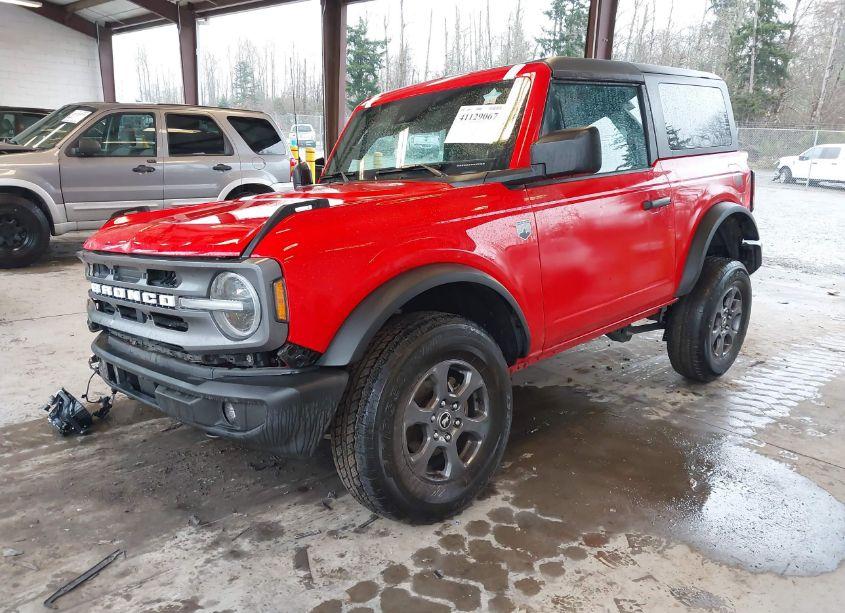Photo 2 of 2022 Ford Bronco BIG BEND (VIN 1FMDE5AH9NLA84714)