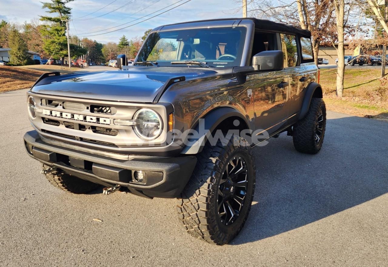 Photo 2 of 2022 FORD BRONCO BASE N/A (VIN 1FMDE5BH0NLA99696)