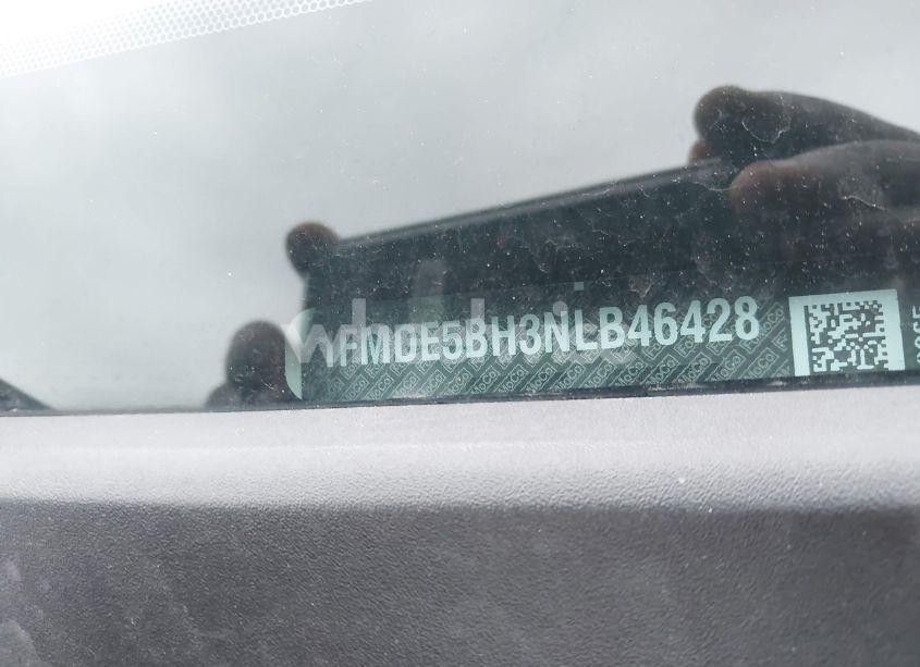 Photo 9 of 2022 Ford Bronco OUTER BANKS (VIN 1FMDE5BH3NLB46428)