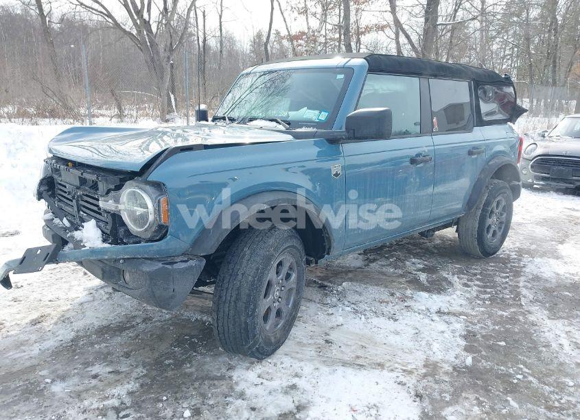 Photo 2 of 2022 Ford Bronco BIG BEND (VIN 1FMDE5BH4NLB86842)