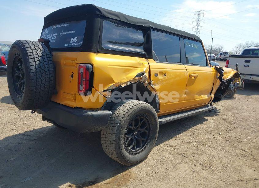 Photo 4 of 2021 Ford Bronco OUTER BANKS (VIN 1FMDE5BH7MLA95966)