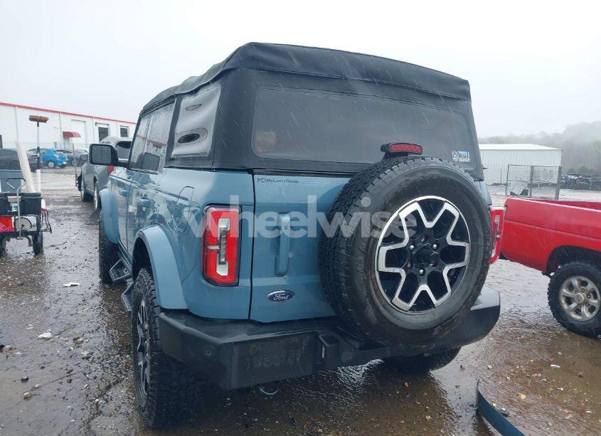 Photo 3 of 2022 Ford Bronco OUTER BANKS (VIN 1FMDE5BHXNLA85790)