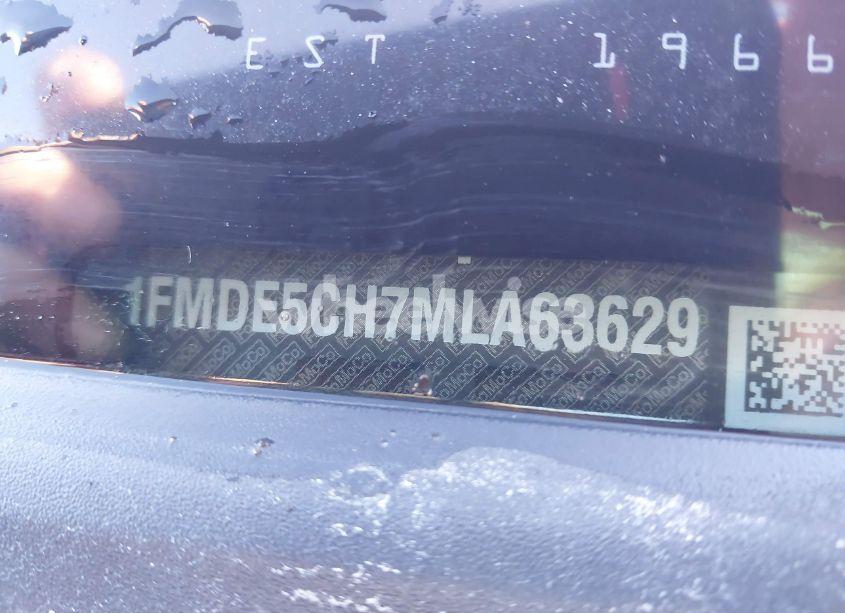 Photo 9 of 2021 Ford Bronco BIG BEND (VIN 1FMDE5CH7MLA63629)